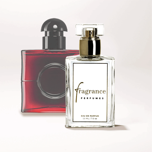 Inspiracija YSL Black Opium Over Red