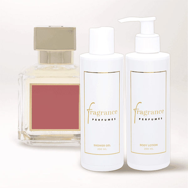 Inspiracija Kurkdjian Baccarat Rouge 540 – Set za Tijelo